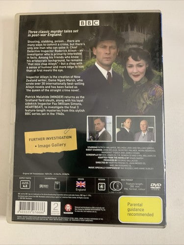 The Inspector Alleyn Mysteries : Series 1 & 2 (DVD, 1992, 5-Disc) Region 4