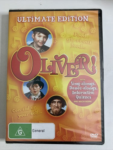 Oliver! (Ultimate Edition, DVD, 1968) Oliver Reed, Mark Lester Region 4 NEW
