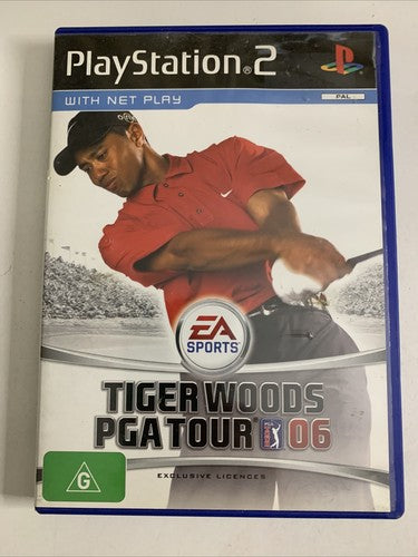 Tiger Woods PGA Tour 2006 PS2 Sony PlayStation 2 PAL Golf Game