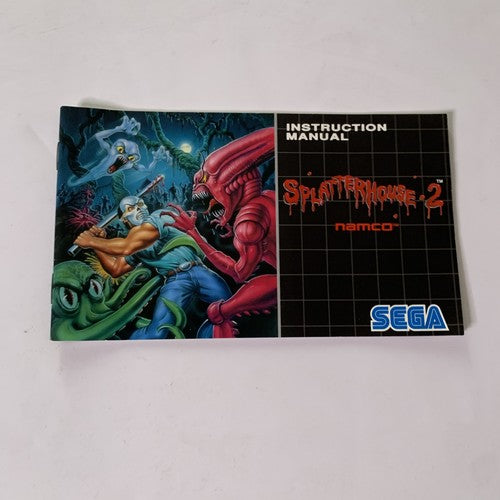 Splatterhouse 2  SEGA Mega Drive PAL 1986 Game Complete