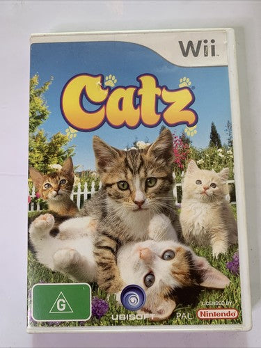 Catz Nintendo Wii PAL 2007 Game Complete