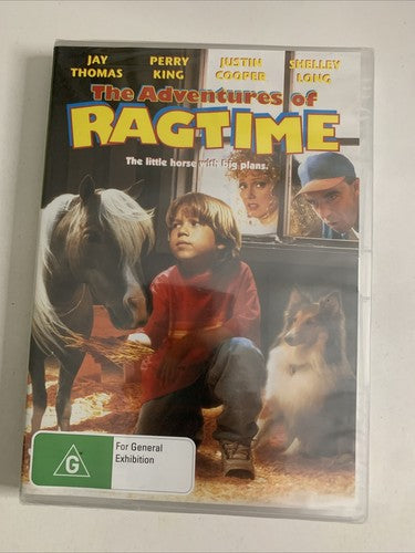 The Adventures Of Ragtime (DVD, 1998) Shelley Long, Jay Thomas All Regions NEW