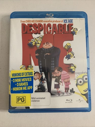 Despicable Me (Blu-ray, 2010) All Regions