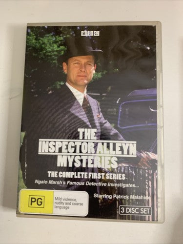 The Inspector Alleyn Mysteries : Series 1 & 2 (DVD, 1992, 5-Disc) Region 4