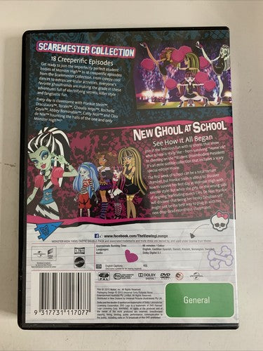 Monster High: Scaremaster Collection / New Ghoul in School (DVD) Region 4 &2