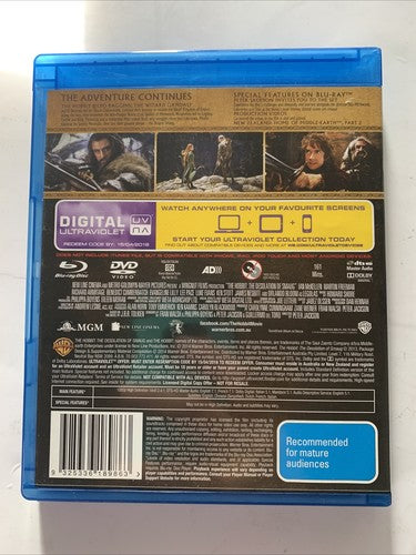 The Hobbit: The Desolation of Smaug (Blu-ray, 2013) All Regions