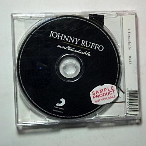 Johnny Ruffo – Untouchable (CD, 2013) Australia Promo, Signed 88883745572