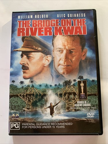 The Bridge on the River Kwai (DVD, 1957) Alec Guinness Region 4 NEW