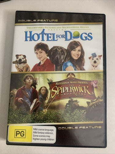 Hotel For Dogs / Spiderwick Chronicles (DVD, 2010, 2-Disc) Region 4