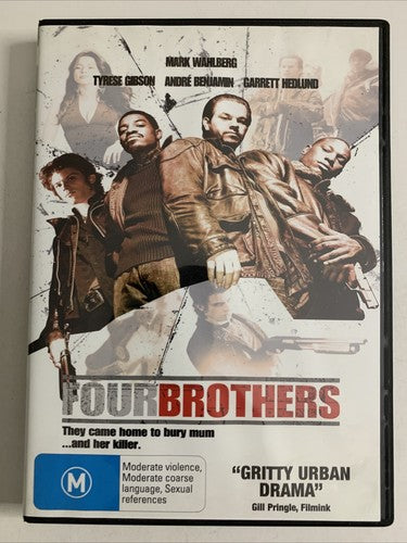 Four Brothers (DVD, 2005) Mark Wahlberg Region 4 NEW