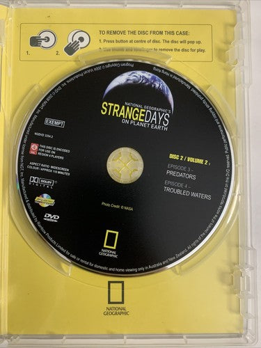 National Geographic's: Strange Days On Planet Earth (DVD, 2-Disc) Region 4