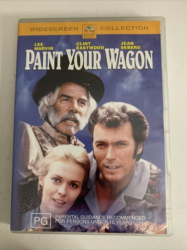 Paint Your Wagon (DVD, 1969) Clint Eastwood, Lee Marvin Region 4