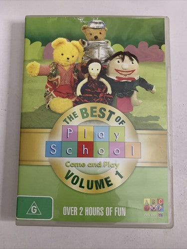 The Best Of Play School: Come And Play Volume 1 (DVD) Over 2hrs of Fun Region 4