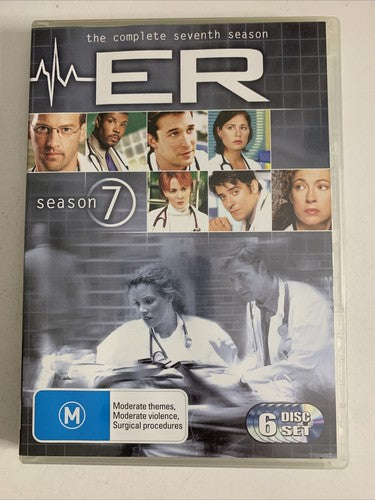ER: The Complete Season 7 (DVD, 1999, 6-Disc) Region 4