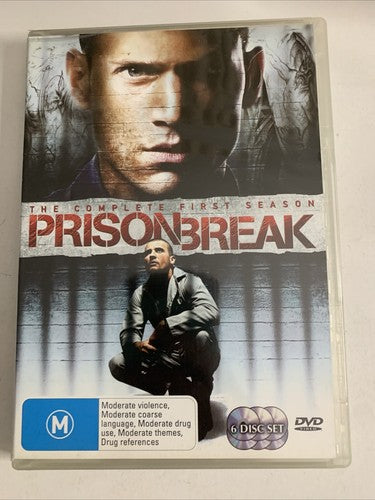Prison Break : Season 1 (DVD, 2005, 6-Disc) Region 4