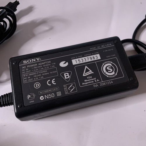 Genuine Sony Power Supply Charger AC-LS1A for Camera Handycam Camcorder