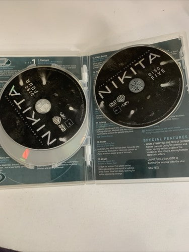 Nikita : The Complete Season 2 (DVD, 2011, 5-Disc) Maggie Q Region 4