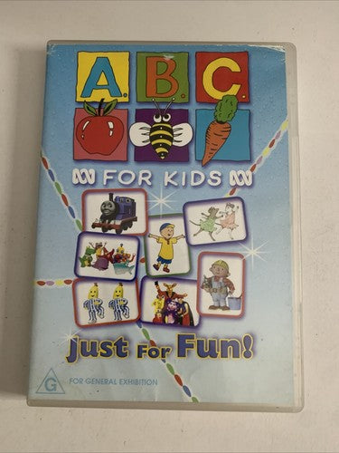 ABC for Kids Compilation: Just For Fun! (DVD, 2000) Region 4
