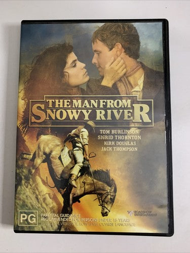 The Man from Snowy River (DVD, 1982) Kirk Douglas, Sigrid Thornton Region 4