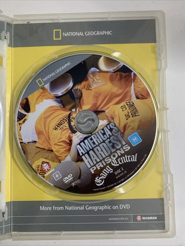 America's Hardest Prisons : Gang Central (DVD, 2009, 2-DIsc) Region 4