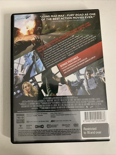 Hardcore Henry (DVD, 2015) Tim Roth, Sharlto Copley Region 4