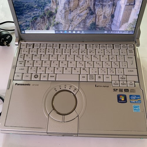 Panasonic Toughbook CF-S10 Laptop 12.1" i5-2520M vPro DVD-RW 8GB 500GB Win 10