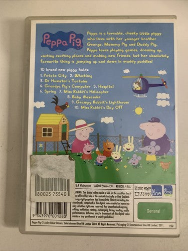 Peppa Pig: Potato City (DVD, 2010) Animation Region 4