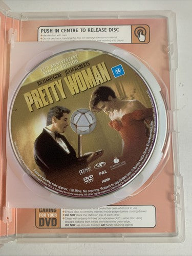 Pretty Woman / Runaway Bride (DVD, 1990) Julia Roberts, Richard Gere Region 4