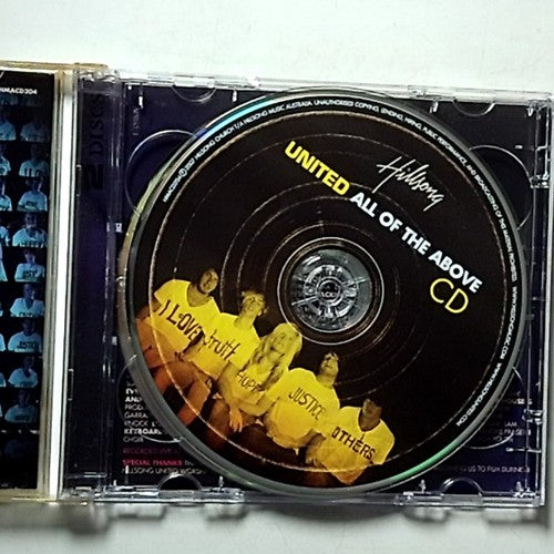 Hillsong United – All Of The Above (CD + DVD, 2007) Australia HMACD204