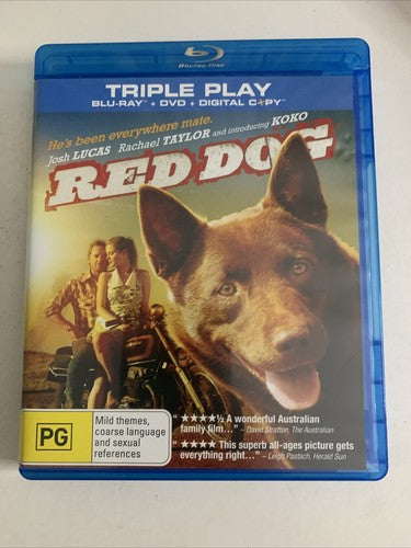 Red Dog (Blu-ray, 2011) Region B