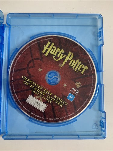 Harry Potter and the Deathly Hallows : Part 1 (Blu-ray, 2011, 2-Disc) Region B