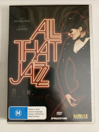 All That Jazz (DVD, 1979) Ann Reinking, Jessica Lange, Roy Scheider Region 4 NEW