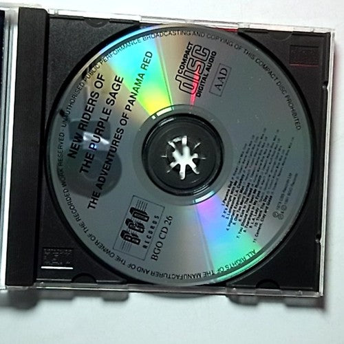 New Riders Of The Purple Sage – The Adventures Of Panama Red (CD, 1991) UK