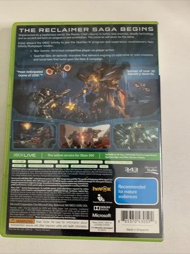 Halo 4 Microsoft XBOX 360 PAL 2012 Game