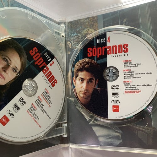 The Sopranos : Season 6 (DVD, 2004, 4-Disc) Region 4