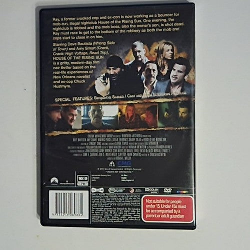 House of the Rising Sun (DVD, 2011) Dave Bautista, Danny Trejo Region 4