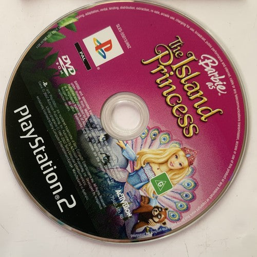 Barbie as The Island Princess PS2 Sony PlayStation 2 PAL Game Complete