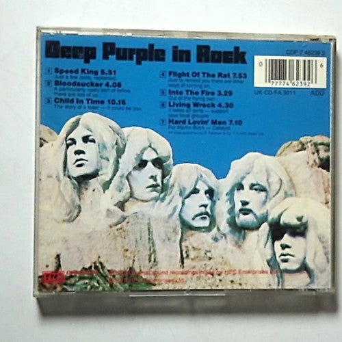 Deep Purple – In Rock (CD, 1987) UK CDP 7 46239 2