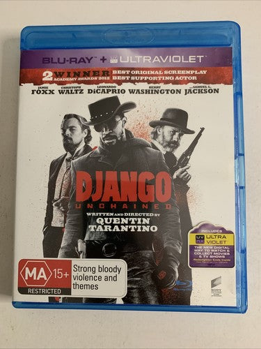 Django Unchained (Blu-ray, 2012) Christoph Waltz, Jamie Foxx All Regions
