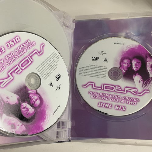 Sliders : Season 1 & 2 Dual Dimension Edition (DVD, 1996, 6-Discs) Region 4 &2