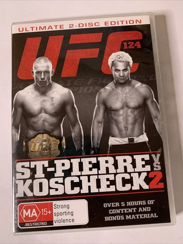 UFC 124: St Pierre Vs Koscheck 2 (DVD, 2010) Mixed MMA Region 4