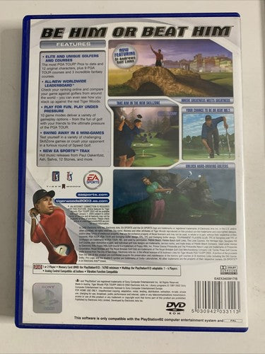 Tiger Woods PGA Tour 2003 PS2 Sony PlayStation 2 PAL Golf Game Complete