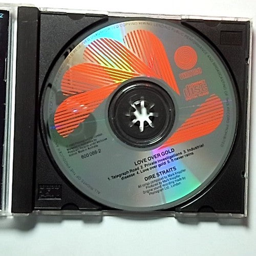 Dire Straits – Love Over Gold (CD) Australasia 800 088-2