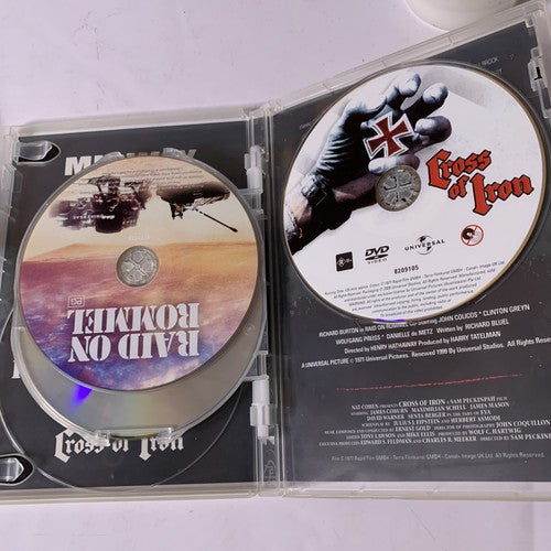 Midway / MacArthur / All Quiet Western Front / Raid On Rommel / Cross Iron DVD