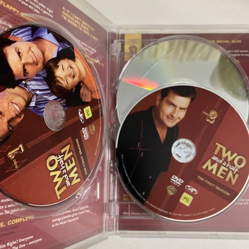 Two and a Half Men : Season 1 (DVD, 2003, 4-Disc) Charlie Sheen  Region 4