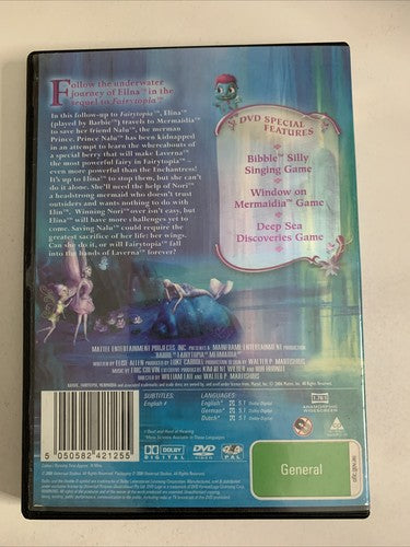 Barbie Fairytopia : Mermaidia (DVD, 2005) Animation Movie Region 4 &2