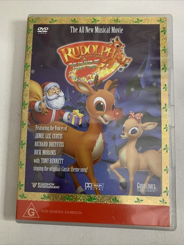 Rudolph the Red Nosed Reindeer & the Island of Misfit Toys (DVD, 2001) Region 4