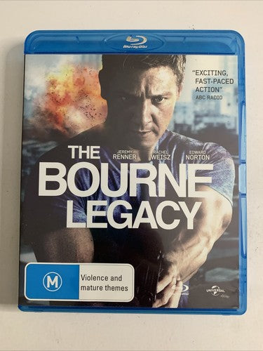 The Bourne Legacy (Blu-ray, 2012) Edward Norton, Jeremy Renner Region B