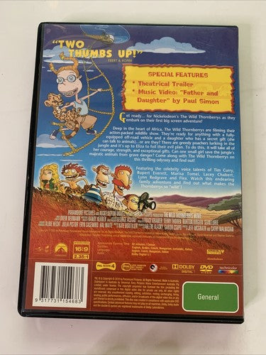 The Wild Thornberrys Movie (DVD, 2002) Region 4