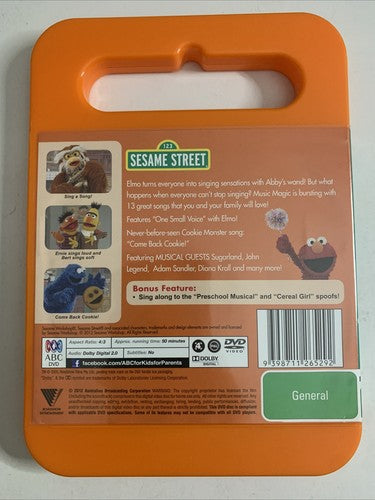 Sesame Street: Elmo's Music Magic (DVD, 2011) ABC Kids Region 4